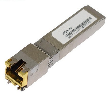 טרנסיבר +SFP (מיניג'ביק) ל-10G/5G/2.5G/1G BASE-T RJ45 תואם CISCO